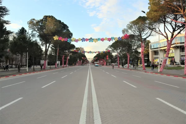 Road of Flowers - Tirana
