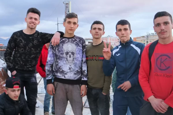 Albanians in Tirana - Tirana